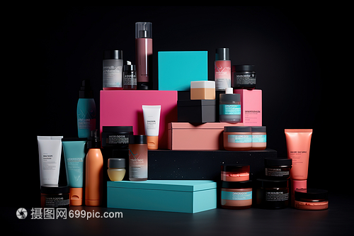 护肤品数字艺术 当科学与美在虚拟世界交融